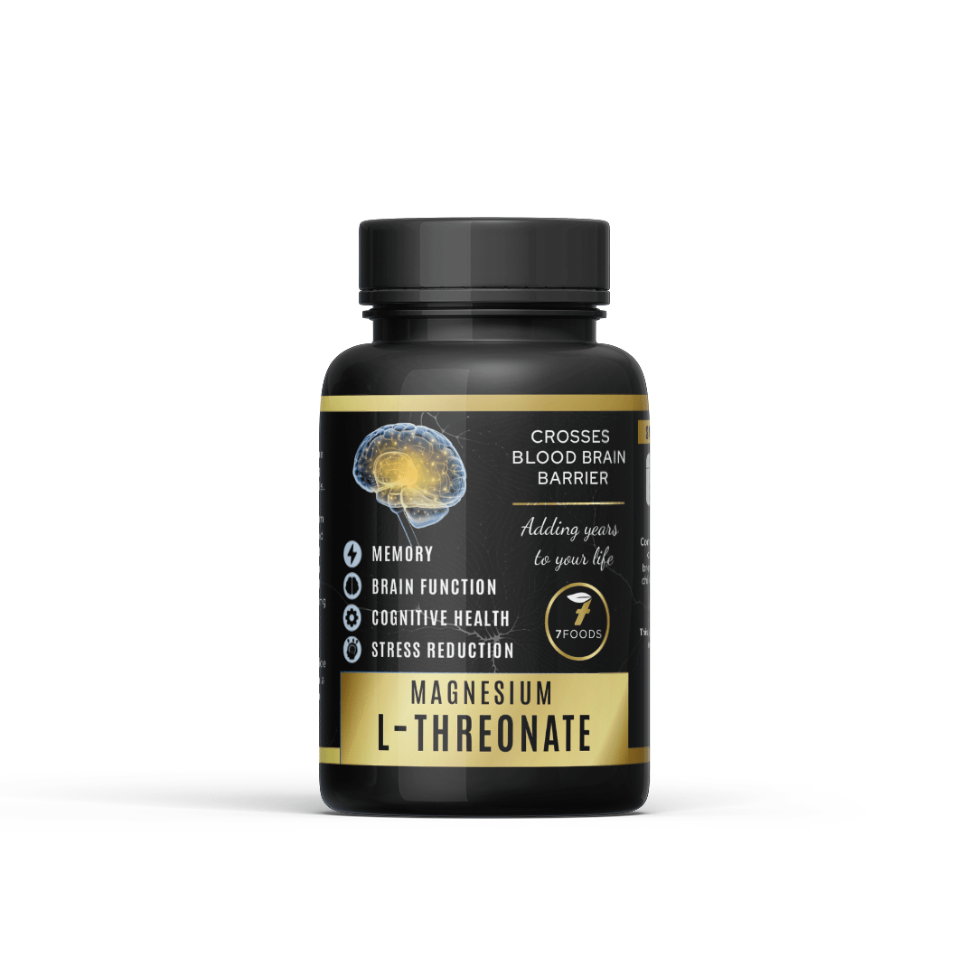 Magnesium LThreonate 30 Capsules 7Foods