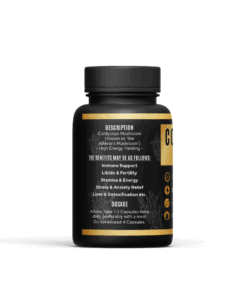 Alternative view of Cordyceps Extract 10:1% 60 Capsules