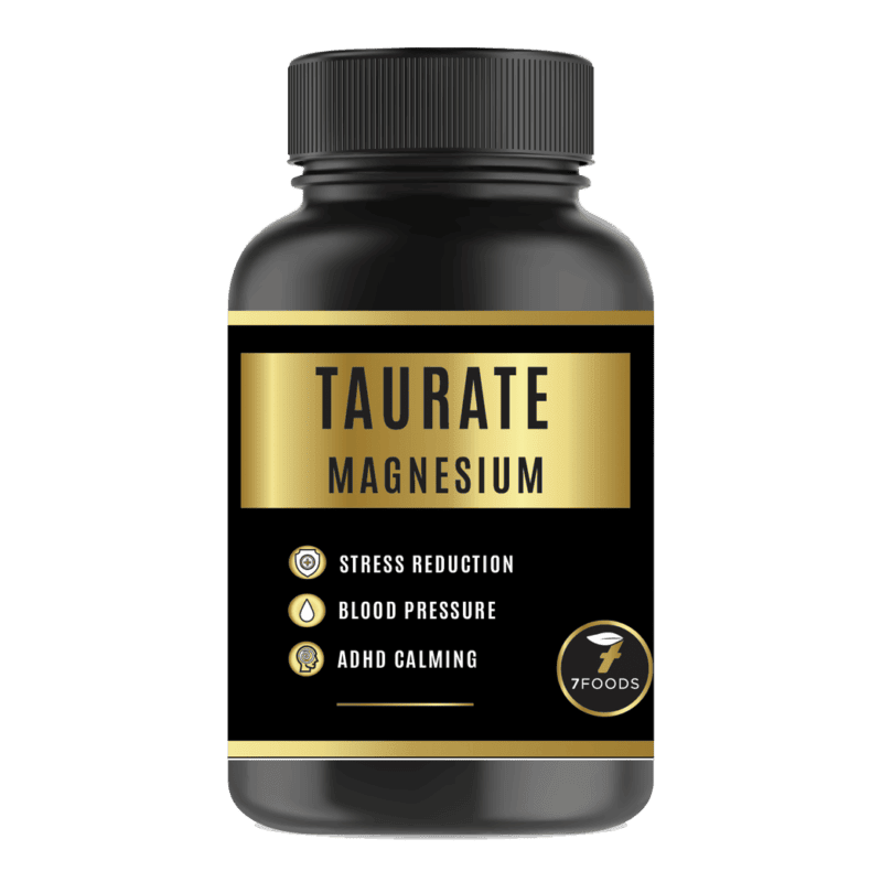 Magnesium Taurate 60 Capsules 7Foods