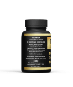 Alternative view of Turmeric & Black Pepper 60 Caps