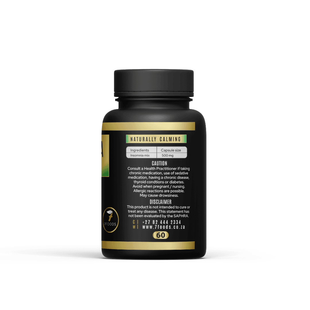 Insomnia Herbal Mix - 60 Capsules - Image 3